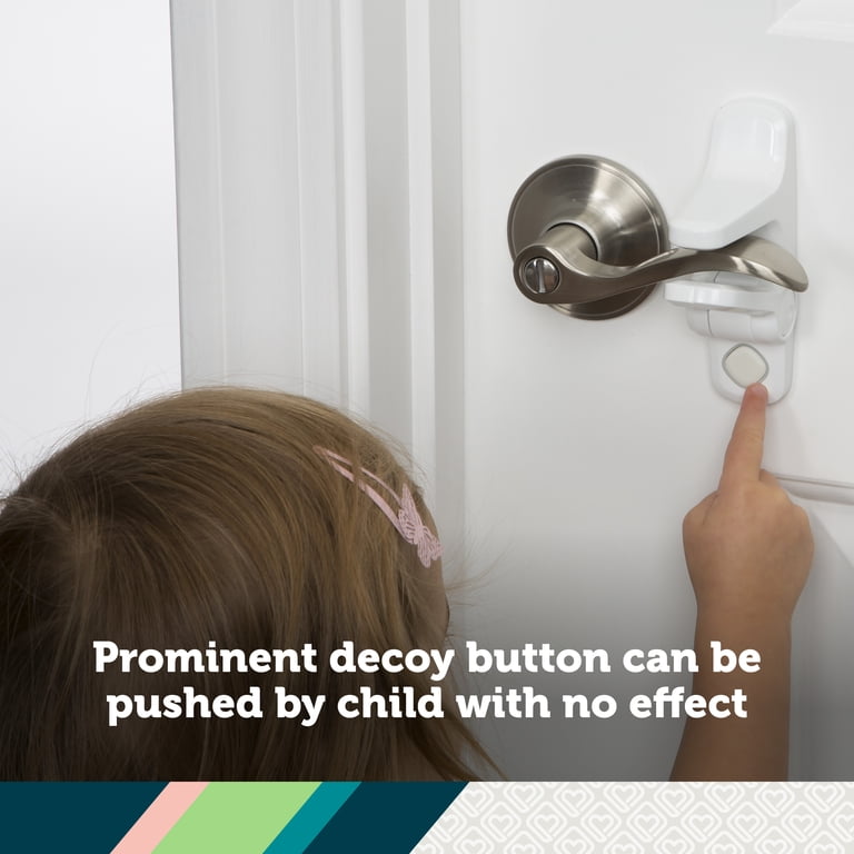 Safety 1st OutSmart Lever Lock, White photo 2