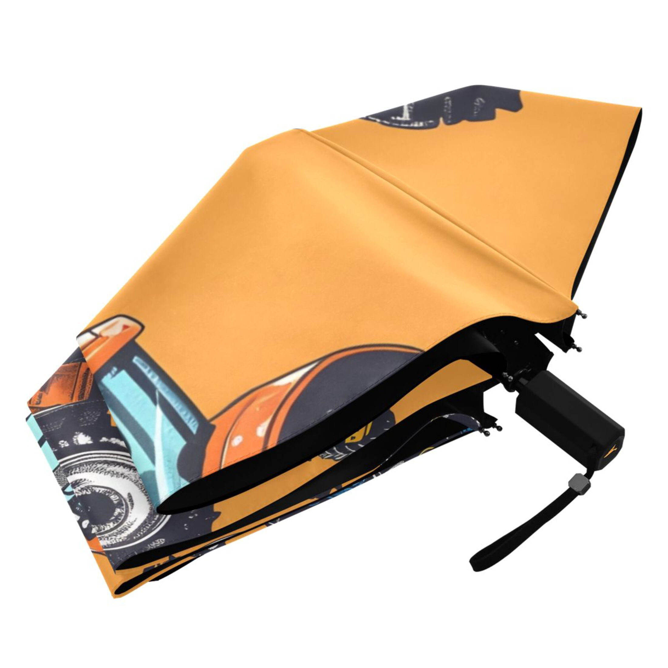 ALAZA Off-road Vehicles Cars UPF 50+ Compact Folding Umbrella for Rain Travel Umbrella Packable