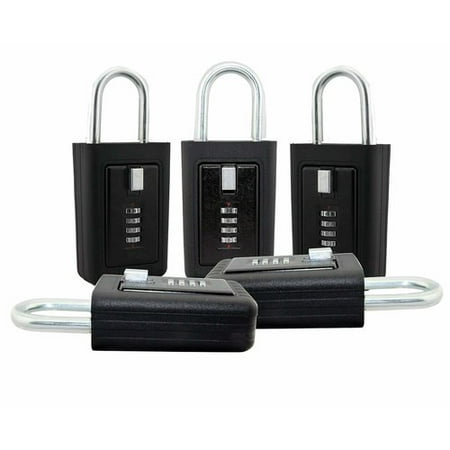 AfulaEnterprises Lion Realtor Key Lock (Set of 5) (Best Locks For Suitcases)