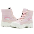 thumbnail image 2 of Botin Para Niña Yuyin 23533 Plataforma Chunky Puntera De Protección Rosa 19.5, 2 of 6