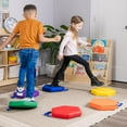 thumbnail image 6 of Schooled Set of 6 Cushioned Floor Seats Hexagon Spot Markers Flexible Floor Chair for Kids, 6 of 9