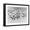 Black Frame, variant on Art.com Skiers at the Stevens Pass ski lodge Photograph - Seattle, WA Art Print by Lantern Press, Brown Frame Wall Art, 21" x 17"