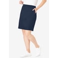 thumbnail image 3 of Woman Within Plus Size Stretch Cotton Skort, 3 of 6