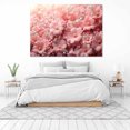 thumbnail image 3 of Mudket Framed Canvas Wall Art Ready to Hang, Blush Pink Floral Wall Art, Romantic Flower Decor, Pink Flower Wall Art for Bedroom Wedding Party Bathroom Living Room Decor - 12"L x 8"W, 3 of 10