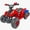 6V Ride on ATV, Red, variant on iRerts Kids Ride on ATV, 6V Ride on Toys with Trailer, Music, USB and LED Lights, Battery Powered Kids Electric Quad Car, Kids Ride on Cars for Toddlers Boys Girls Gifts, Red