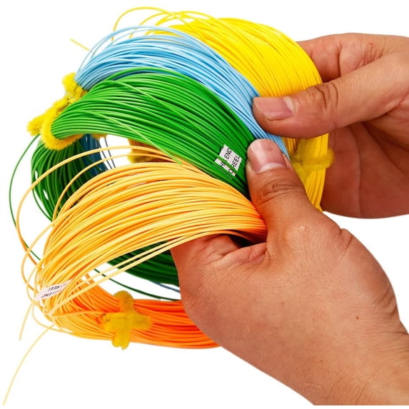 Sougayilang Fly Line 100FT Floating Weight Fishing Line Forward for Fly Fishing