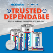 ACDelco AA and AAA Batteries, 48-Count 1.5-volt Combo Pack Alkaline Battery, 24 Count Each