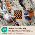 thumbnail image 4 of Design&I 2'x3' Ultra Soft Door Mat, Large Under Fluid Stroke Motif Contrasting Monochrome Abstract None Fluffy Washable Easy Care Indoor rug for Bedside Entryway, 4 of 7