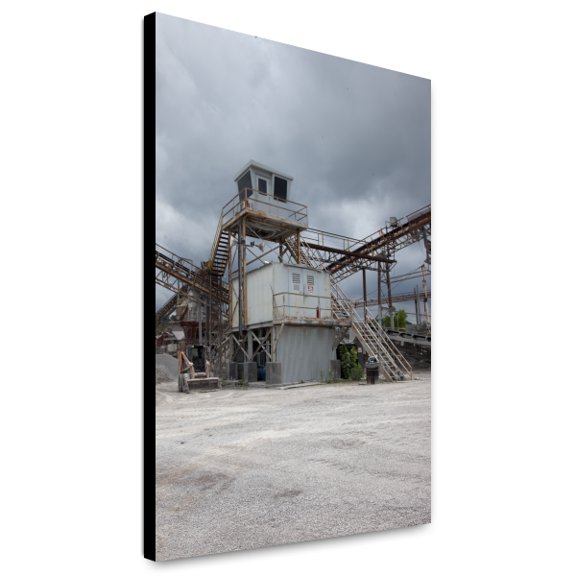 Canvas Print: Vulcan Materials Company Limestone Quarry, Tuscumbia, Alabama, 2010