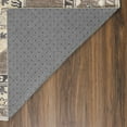 thumbnail image 4 of My Magic Carpet 3'x5' Machine Washable Non-Slip Kitchen Entryway Area Rug - Shary Coffee Brown, 4 of 6