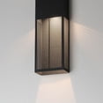 thumbnail image 5 of ET2 E30395-BK 30 in. LED Grate-Outdoor Wall Sconce, Black, 5 of 8