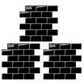thumbnail image 1 of 3X Pegatinas de Pared 3D Ladrillo Papel Pintado Azulejo para Cocina Baño Protector Salpicaduras Tía-Loseta Decoración del Hogar 30X30cm, 1 of 5