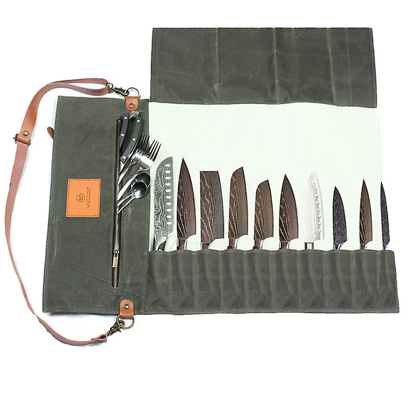 Leather Chef's Knife Roll : 9 Steps (with Pictures) - Instructables