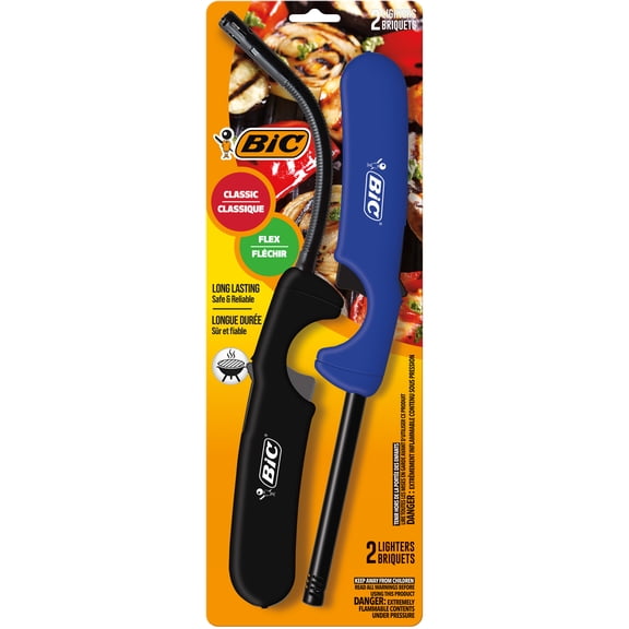 BIC Multi-Purpose Lighters Classic Collection Pack of Two