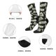 thumbnail image 5 of Balery Dollar Calcetas Largas con Estampado para Hombre y Mujer – Suaves y Transpirables, Talla Única (US 5-11), 5 of 6