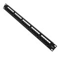 thumbnail image 2 of RJ11 Through Coupler 25 Ports Anti Interference Gold Plated Pin CAT3 Patch Panel for 19 Inch Rack Cabinet, 2 of 5