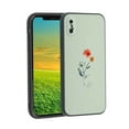 thumbnail image 1 of Compatible with iPhone XS Max Phone Case, Minimalist-Watercolour-Flower-8 Case Silicone Protective for Teen Girl Boy Case for iPhone XS Max, 1 of 1