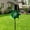 Green, variant on Glitter Pinwheel Garden Stakes, 8-Petal Reflective Wind Spinners with Stakes, Colorful Outdoor Yard Lawn Decor