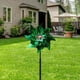 thumbnail image 1 of Molino de viento de jardín Molinete de viento multicolor de plástico grande para jardín, huerto, decoración agrícola y juguete DIY, 1 of 5