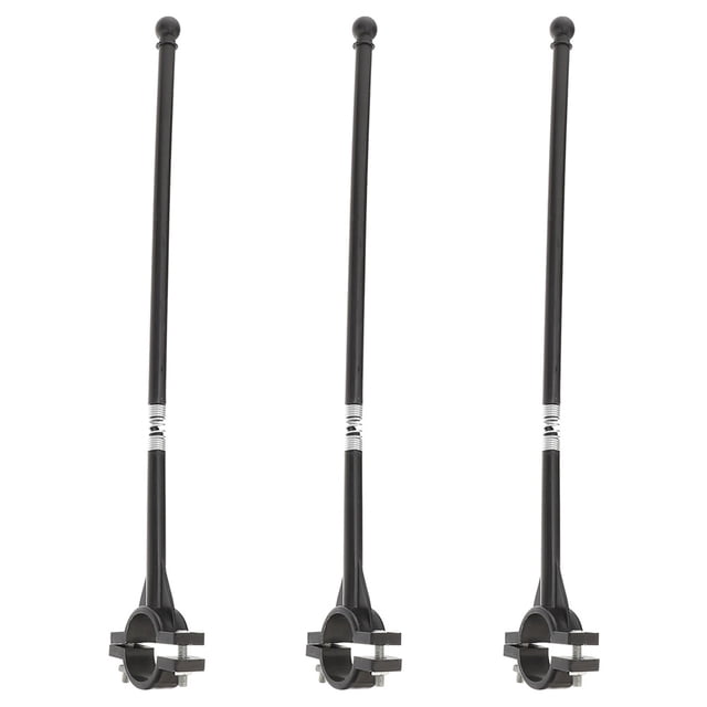 unbranded 3Ud Bandas Para Bicicletas Con De Fibra De Negro Y Resistente Para Manillar