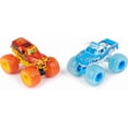 thumbnail image 2 of Monster Jam, Official Fire and Grave Digger and El Toro Loco Die-Cast Monster Trucks, 1:64 Scale, Kids Toys for Boys Ages 3 and up, 2 of 7