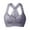 A1_Grey, variant on Floral Lace Bralette Unpadded Breathable Racerback Lace Bra Crop Top Wirefree Plus Size Sports Bras Lace Racerback Wireless Push Up Bra Full Coverage Support Bra Lightweight Bralette White L