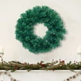 thumbnail image 6 of 1Pc Artificial Spruce Christmas Wreath for Front Door,Christmas Green Artificial Wreath DIY Faux Plain Wreath Green Farmhouse Cabinet Wreath Indoor Outdoor Wall Christmas Party Decoration,30cm,11.81", 6 of 7