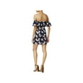 thumbnail image 2 of JOA Womens Off-The-Shoulder Floral Print Casual Dress, 2 of 2
