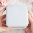thumbnail image 3 of Personalized Jewelry Box with Beautiful Fresh Flowers,Ideal Gift for Women and , Travel-Friendly Storage Box, 3 of 5