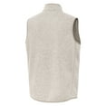 thumbnail image 3 of Men's Antigua Oatmeal St. Louis Blues Fortune Full-Zip Vest, 3 of 3
