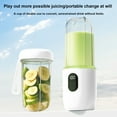 thumbnail image 1 of Sentmoon Extracteurs de Jus Machines Extracteurs de Jus Maison Extracteur de Jus Recharge USB Extracteur de Jus Portable Extérieur Gobelet Portable Multifonction, 1 of 10
