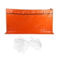 thumbnail image 1 of Naranja reutilizable bolsa de dormir de emergencia impermeable térmica supervivencia camping viaje tienda, 1 of 5