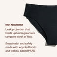 thumbnail image 5 of DIVA Reusable Period Underwear - Black Bikini 3XL -4XL + DIVA Disc Bundle, 5 of 7