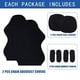 thumbnail image 3 of Funda para muebles SARAFLORA, paquete de 2 fundas para sillas de juego, color negro, 3 of 9