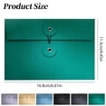 thumbnail image 3 of BKBP Heavy-Duty Envelopes, Kraft String Envelope File Folder Project Pockets File Jacket Document Organizer Flat-No Expansion A4 Letter Size, 3 of 9