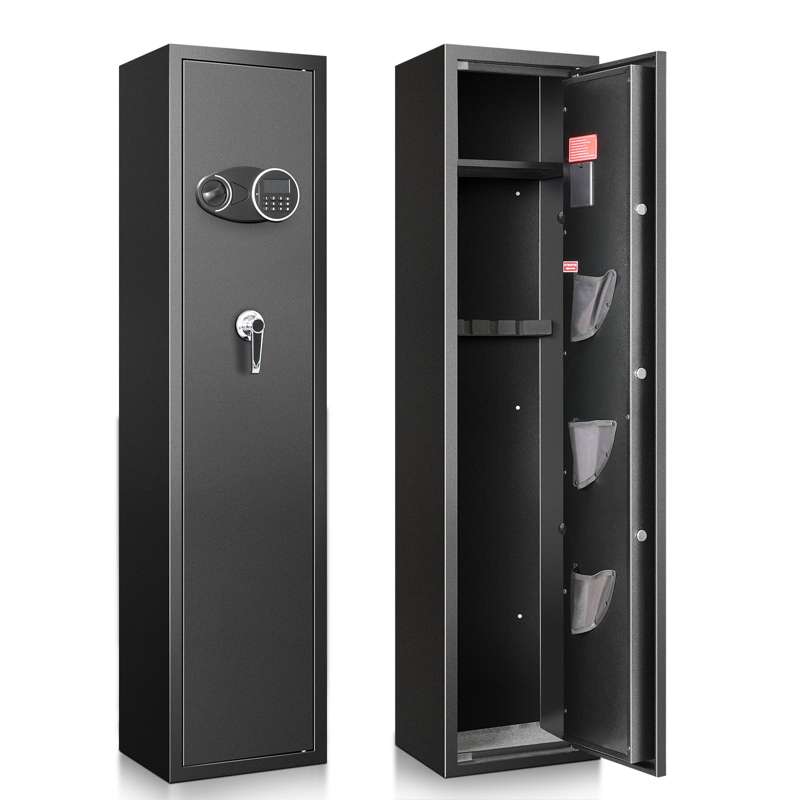 Blacksmith Electronic 4 Gun Safes for 4 Long Rifles and 3 Pistols, Home