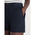 thumbnail image 3 of Free Assembly Women’s Mid-Rise Chino Shorts, 4” Inseam, Sizes 0-22, 3 of 6