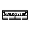 thumbnail image 1 of TISHITA Metal Hanger Display Iron Display Hanger Rack for Sports Medals Sports Award never give up, 1 of 8