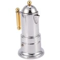 thumbnail image 3 of Haer-200ml Cafetière Moka en Acier 4 S Filtre Automatique Espresso, 3 of 5