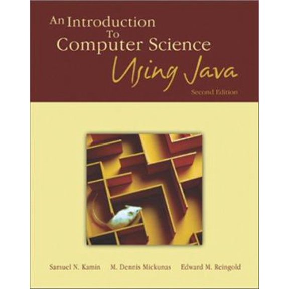 Pre-Owned An Introduction to Computer Science Using Java (Paperback) 0072323051 9780072323054
