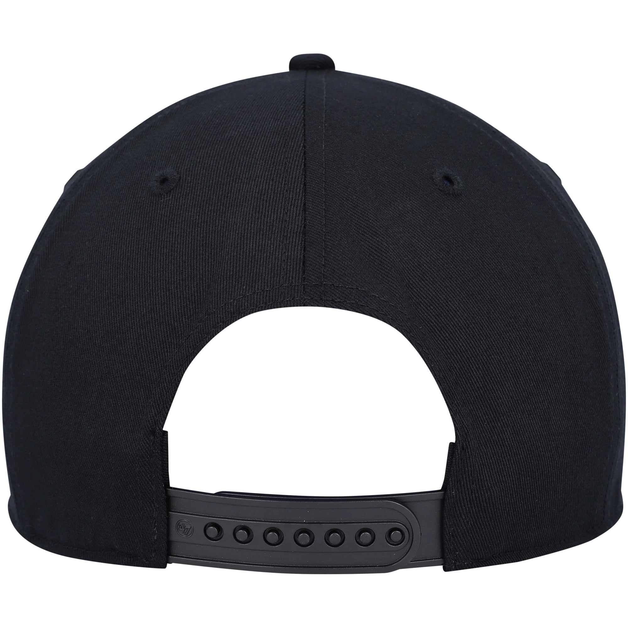 Men's '47 Black Boston Bruins Primary Hitch Snapback Hat