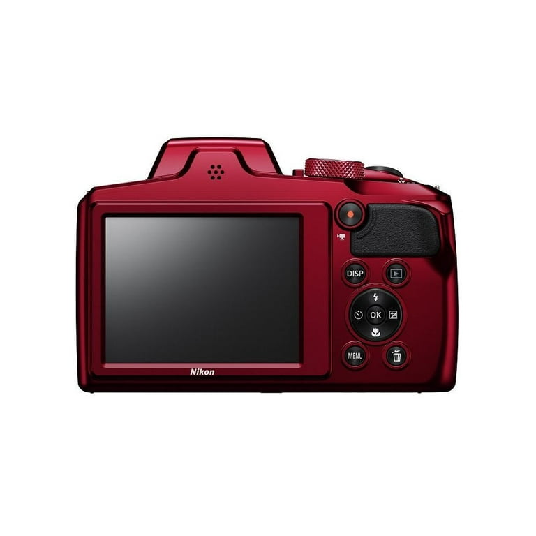Nikon　COOLPIX B600 RED Nikon COOLPIX B600 Digital Camera (Red) with Essential