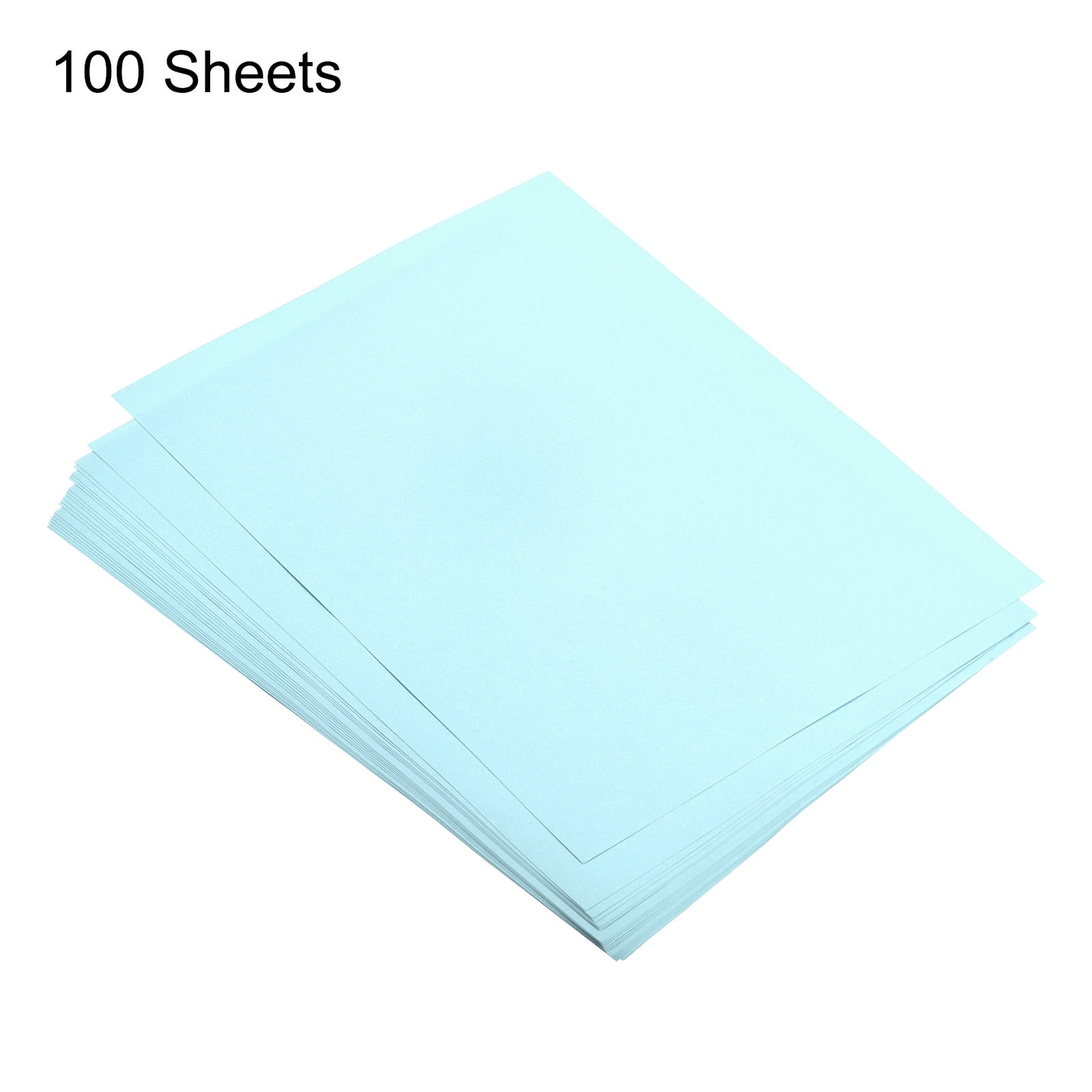100 Pieces of 80g Draft Paper A4 Copy Paper White Pink Green Blue