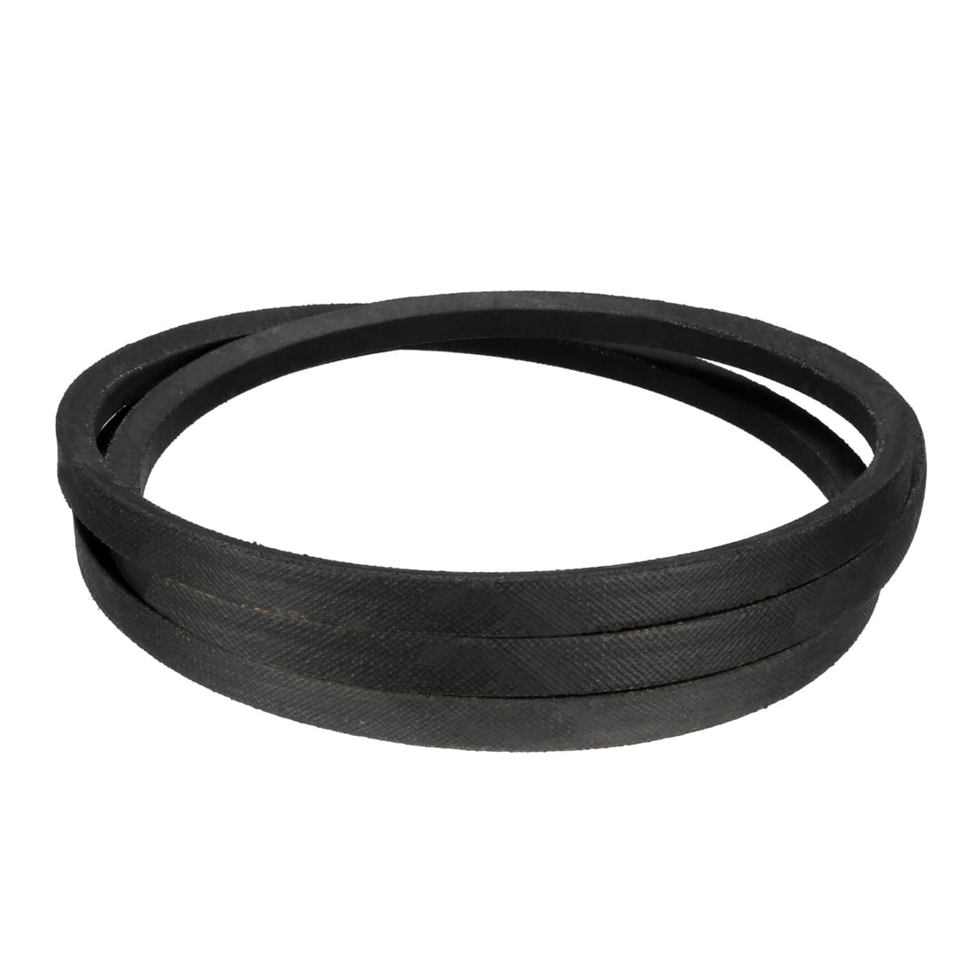 uxcell M55 V Belt Machine Transmission Rubber,Black Replacement Drive Belt 