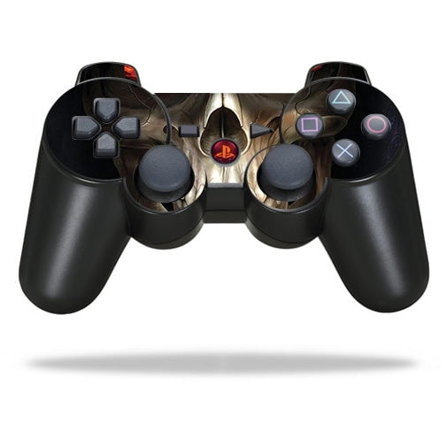 Skin Decal Wrap Compatible With Sony PlayStation 3 PS3 Controller Evil Reaper