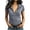 Black, variant on Babysbule Women Zip Mock Neck Set-In Short Sleeve Pullover Regular Fit Casual Tee for Spring Summer Sport Daily Vacation Outfits