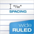 thumbnail image 6 of (2 pack) oxford 5-subject poly notebook, 8-1/2" x 10-1/2", wide rule, 200 sheets, 5 poly divider pockets (10587), 6 of 8