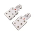 thumbnail image 3 of keepw Pack of 2 Car Battery Terminal Clamps Audio Positive Negative Port Connector, 3 of 6