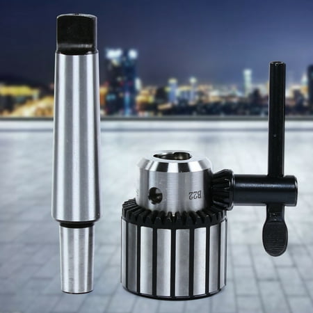 

Flkoendmall 5-20MM Heavy Duty Drill Chuck with MT4 Shank Impact Driver and Chuck Key