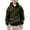 Army Green, variant on Wancir Boys Tactical Sweatshirt Quarter Zip Cargo Pullover Hoodies Workout Gym Sports Running Outdoor Winter Jackets